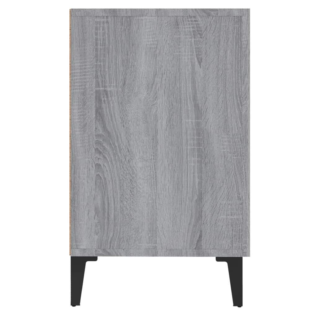 Credenza Grigio Sonoma 100x36x60 cm in Legno Multistrato - homemem39