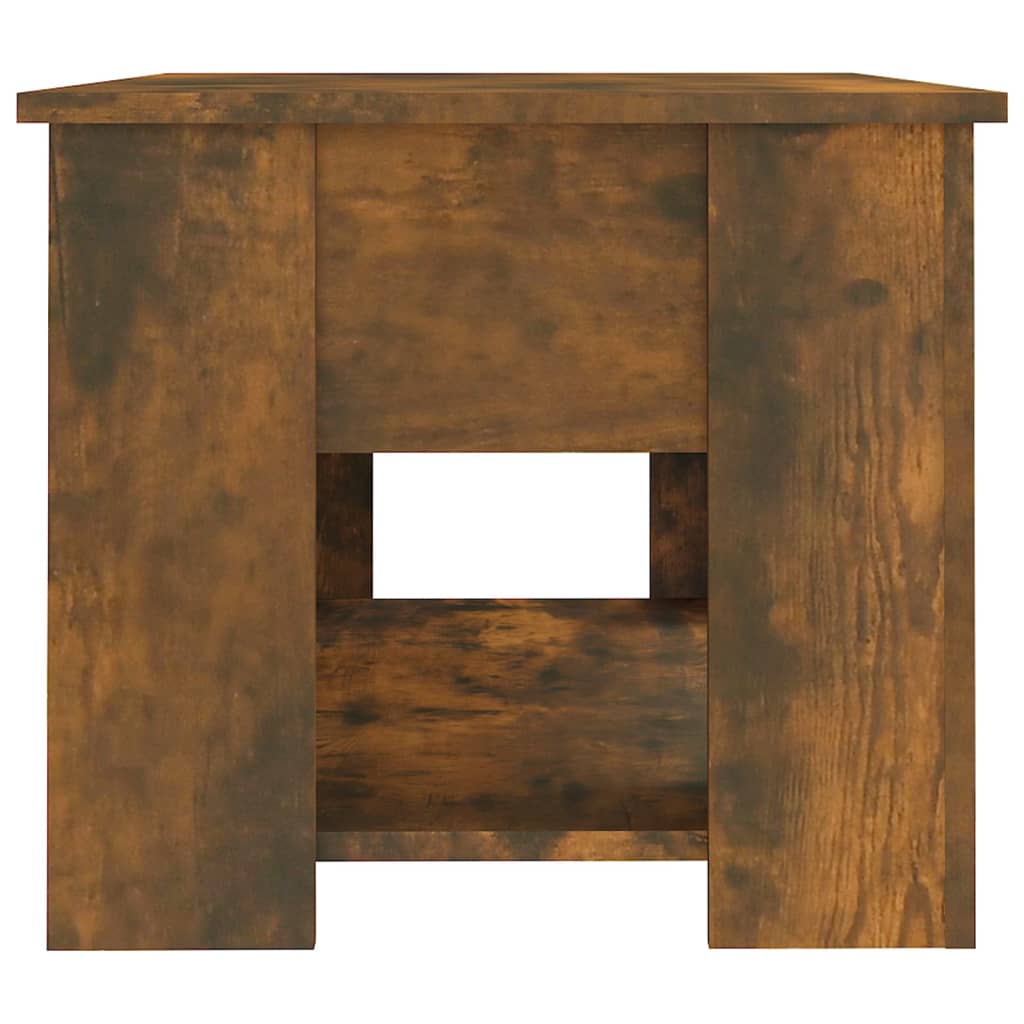 Tavolino da Salotto Rovere Fumo 79x49x41cm in Legno Multistrato - homemem39