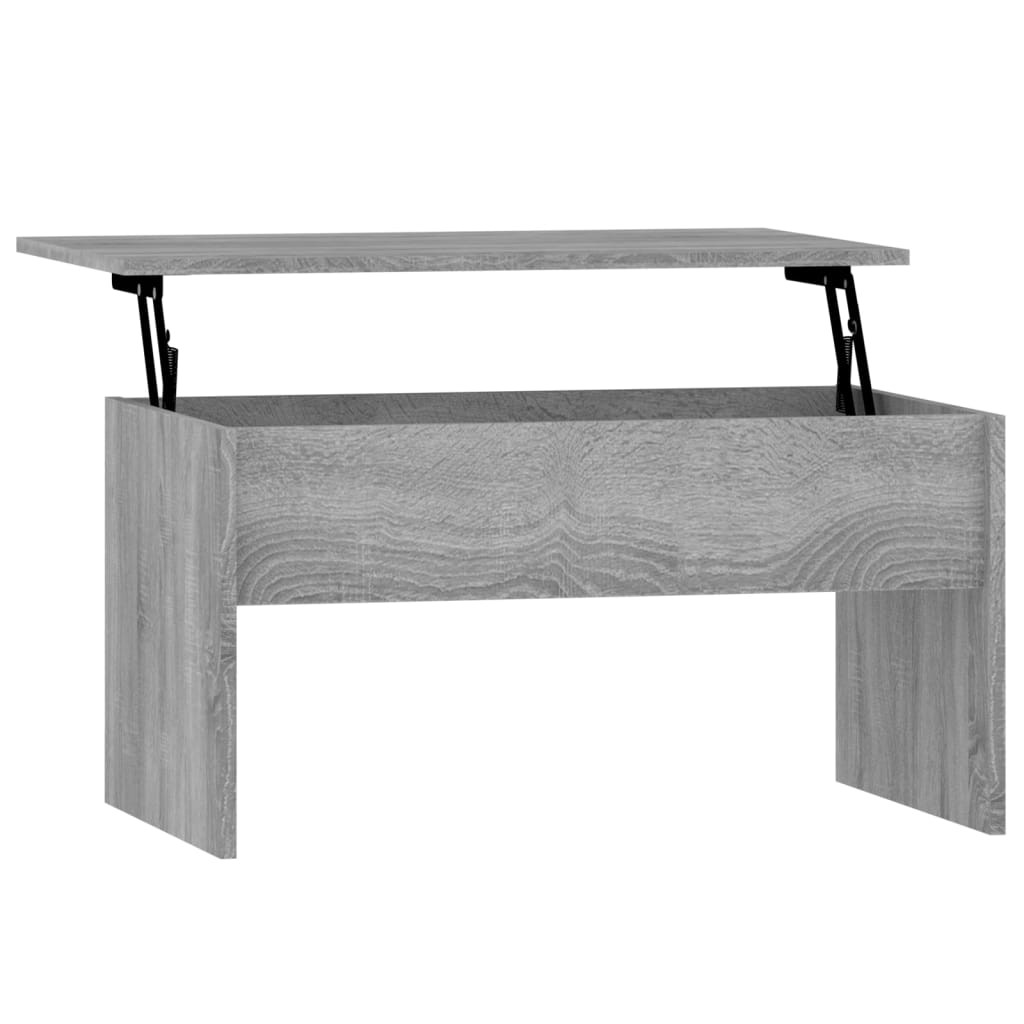 Tavolino Salotto Grigio Sonoma 80x50,5x41,5cm Legno Multistrato - homemem39