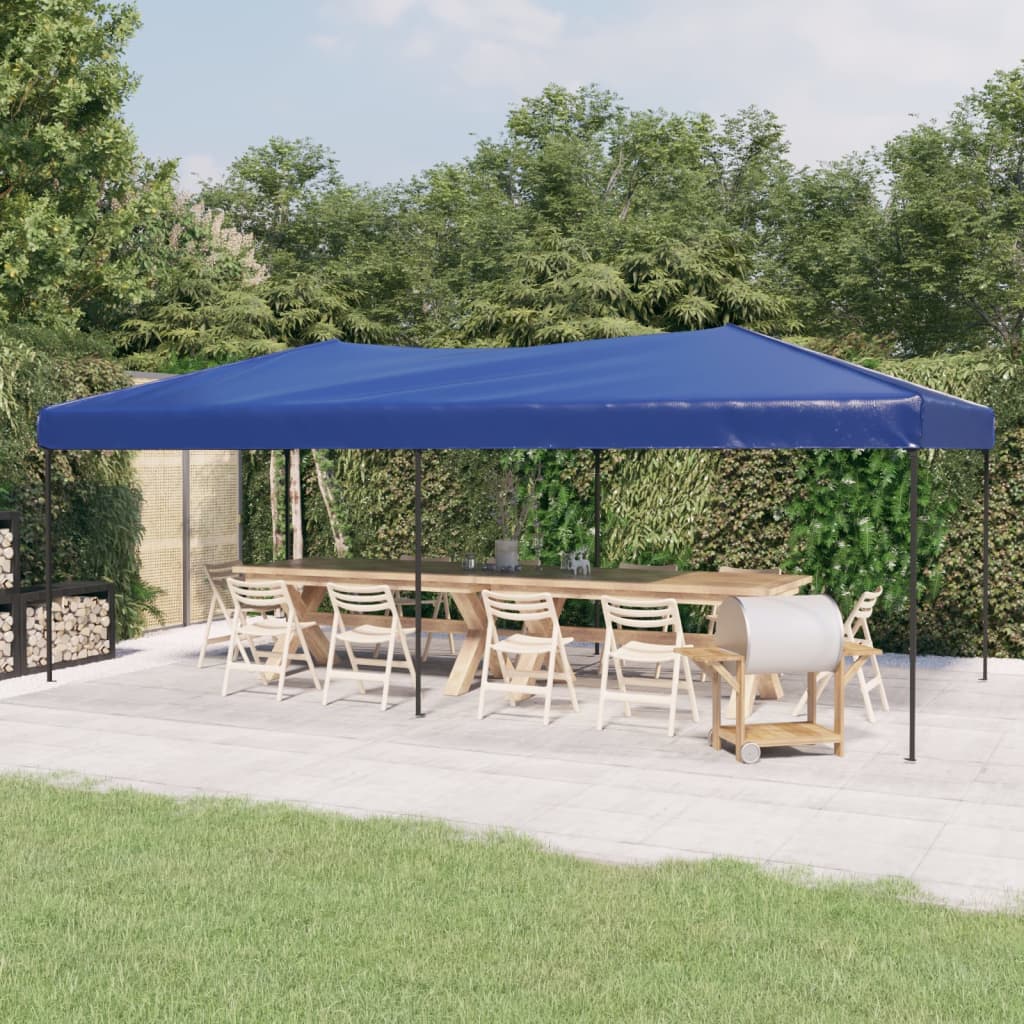 Tenda per Feste Pieghevole Blu 3x6 m - homemem39