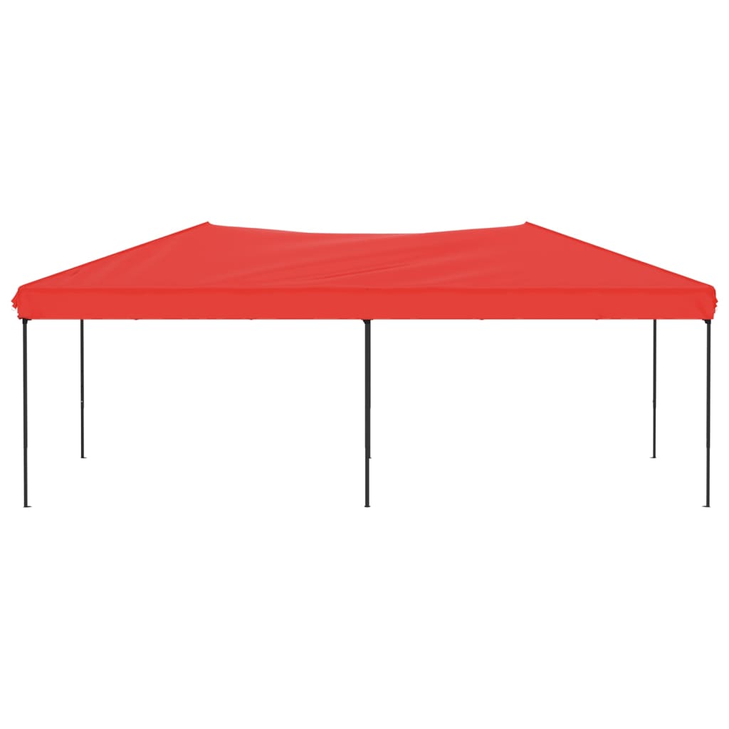 Tenda per Feste Pieghevole Rosso 3x6 m - homemem39