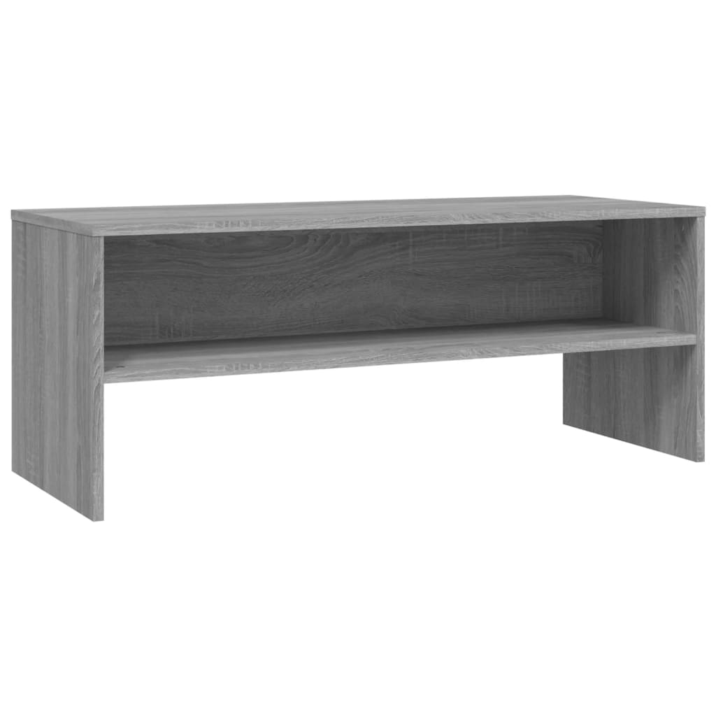 Mobile Porta TV Grigio Sonoma 100x40x40 cm in Legno Multistrato - homemem39