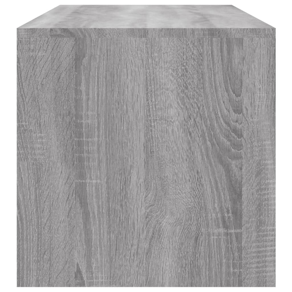 Tavolino da Salotto Grigio Sonoma 100x40x40cm Legno Multistrato - homemem39