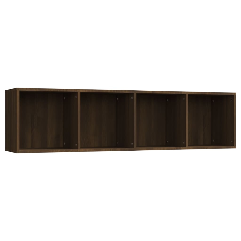 Libreria/Mobile TV Rovere Marrone 143x30x36cm Legno Multistrato - homemem39