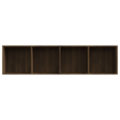 Libreria/Mobile TV Rovere Marrone 143x30x36cm Legno Multistrato - homemem39