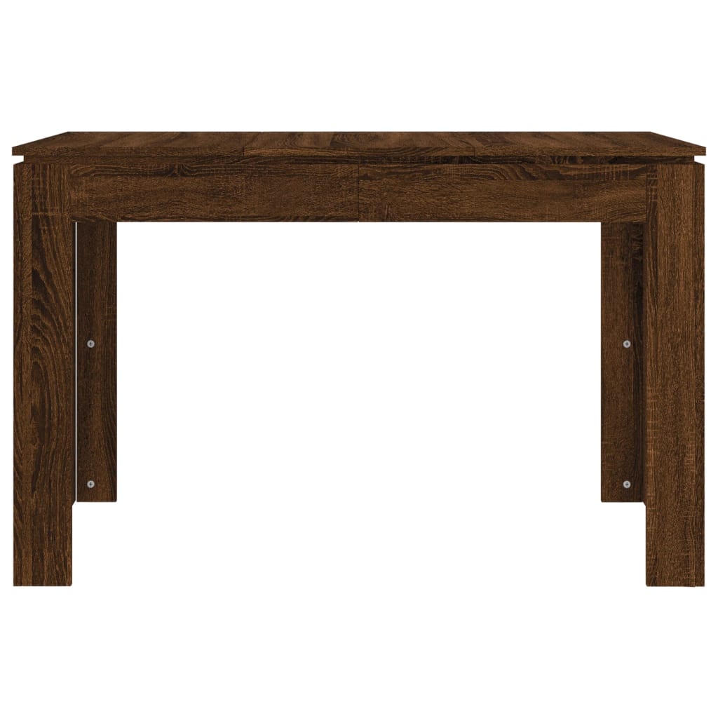 Tavolo da Pranzo Rovere Marrone 120x60x76 cm Legno Multistrato - homemem39