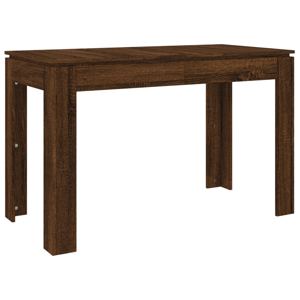 Tavolo da Pranzo Rovere Marrone 120x60x76 cm Legno Multistrato - homemem39