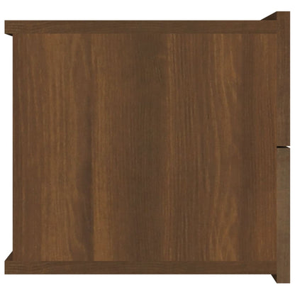 Comodini Rovere Marrone 2 pz 40x30x30 cm Legno Multistrato - homemem39