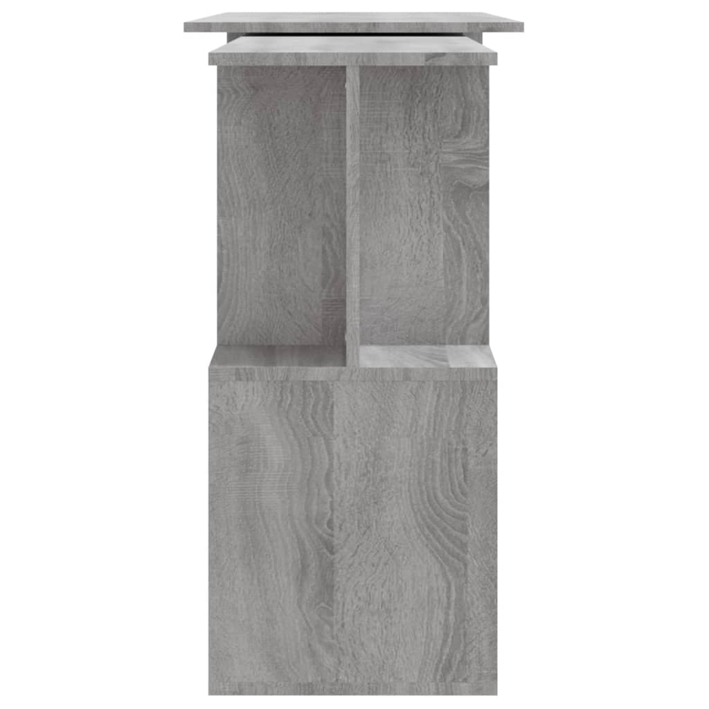 Scrivania Angolare Grigio Sonoma 200x50x76 cm Legno Multistrato - homemem39