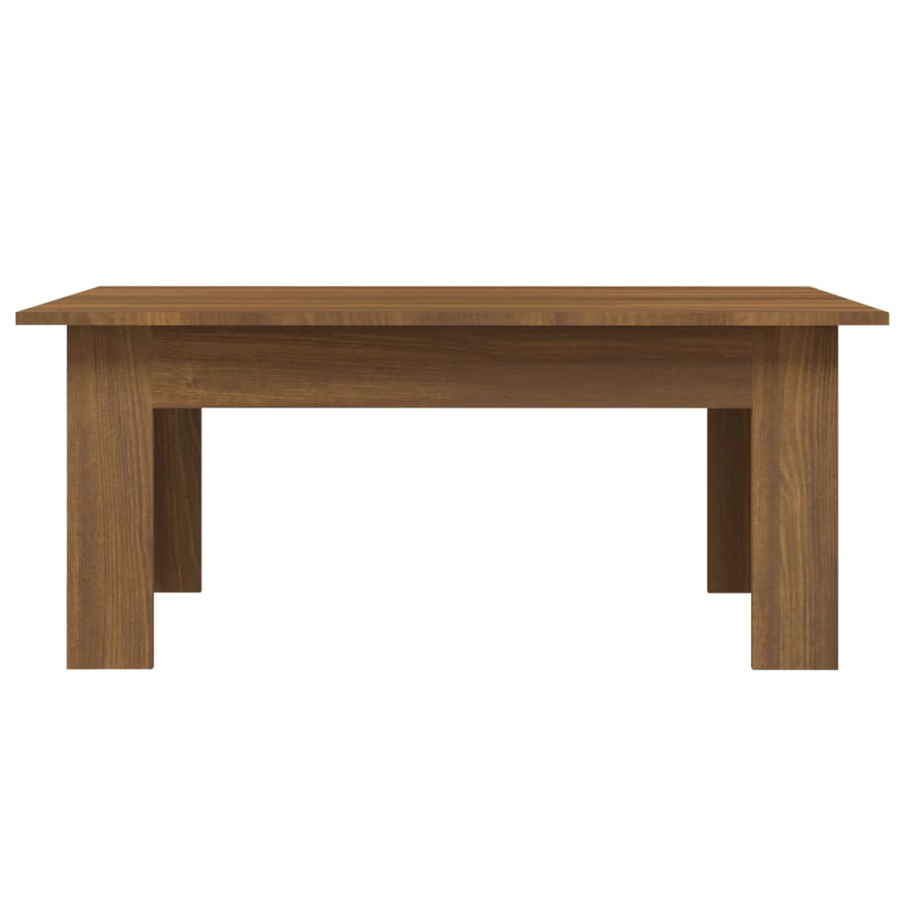 Tavolino Salotto Rovere Marrone 100x60x42 cm Legno Multistrato - homemem39