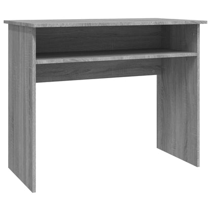 Scrivania Grigio Sonoma 90x50x74 cm in Legno Multistrato - homemem39