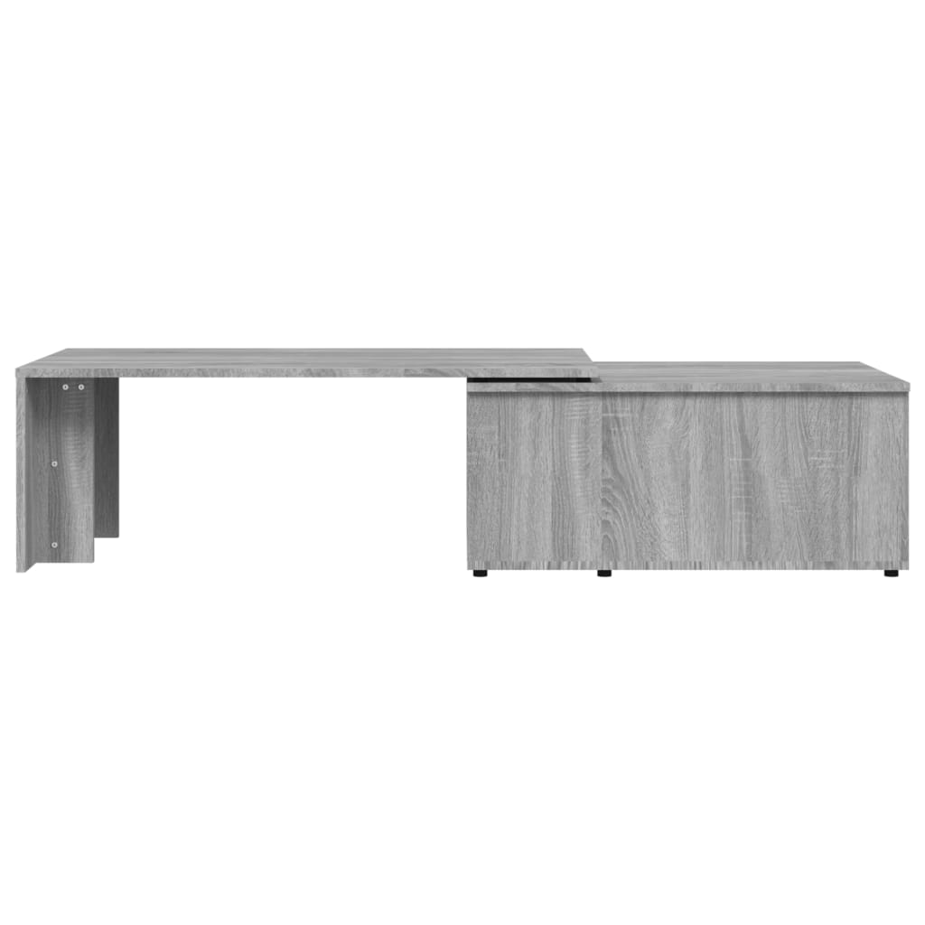 Tavolino da Salotto Grigio Sonoma 150x50x35cm Legno Multistrato - homemem39