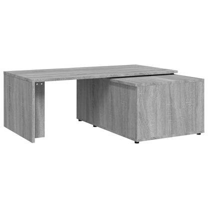 Tavolino da Salotto Grigio Sonoma 150x50x35cm Legno Multistrato - homemem39