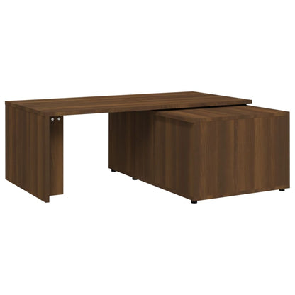 Tavolino da Salotto Rovere Marrone 150x50x35 cm in Multistrato - homemem39