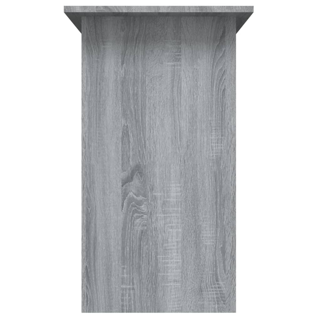 Scrivania Grigio Sonoma 80x45x74 cm in Legno Multistrato - homemem39