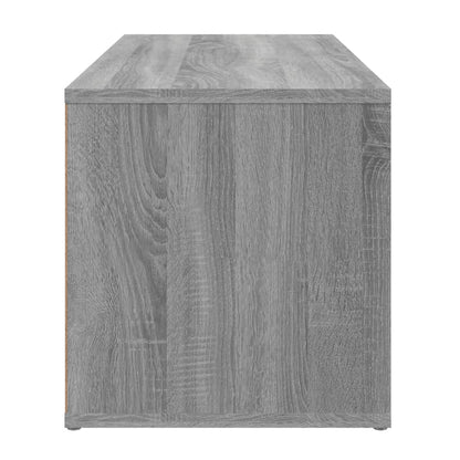 Mobile Porta TV Grigio Sonoma 80x34x36 cm in Legno Multistrato - homemem39