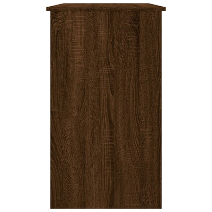 Scrivania Rovere Marrone 90x45x76 cm in Legno Multistrato - homemem39