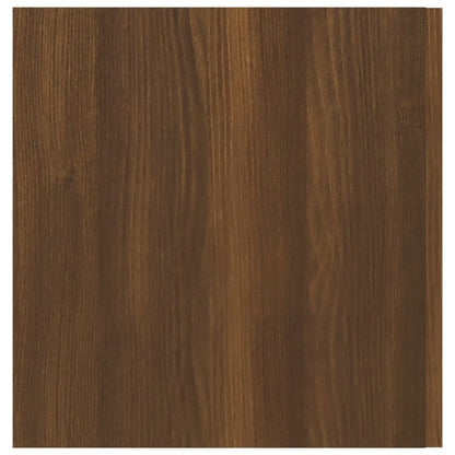 Armadietto a Parete Rovere Marrone 80x39x40cm Legno Multistrato - homemem39