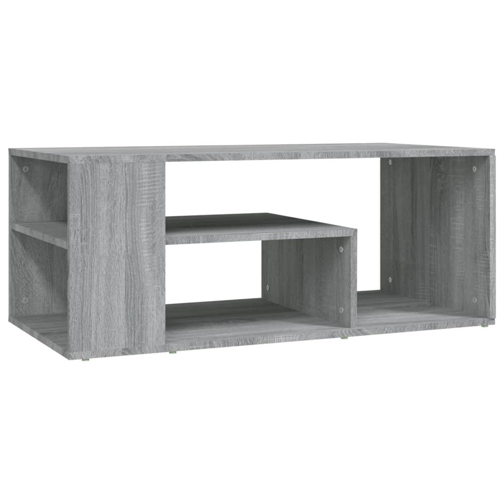 Tavolino da Salotto grigio sonoma 100x50x40cm Legno Multistrato - homemem39