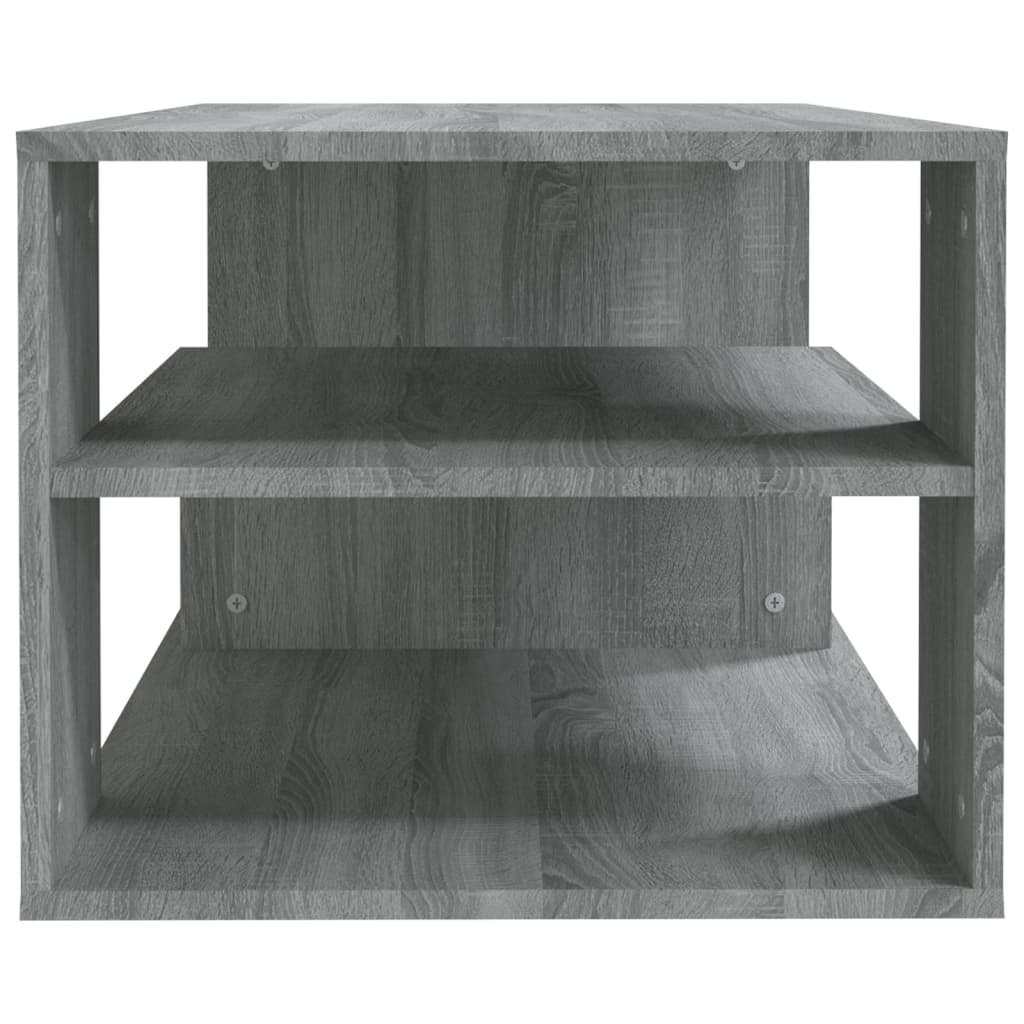 Tavolino da Salotto grigio sonoma 100x50x40cm Legno Multistrato - homemem39