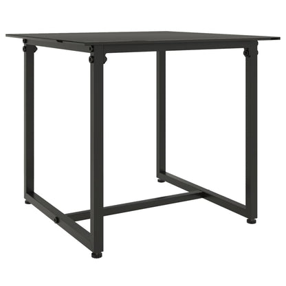 Set Divani da Esterno 3 pz con Cuscini in Polyrattan Nero - homemem39