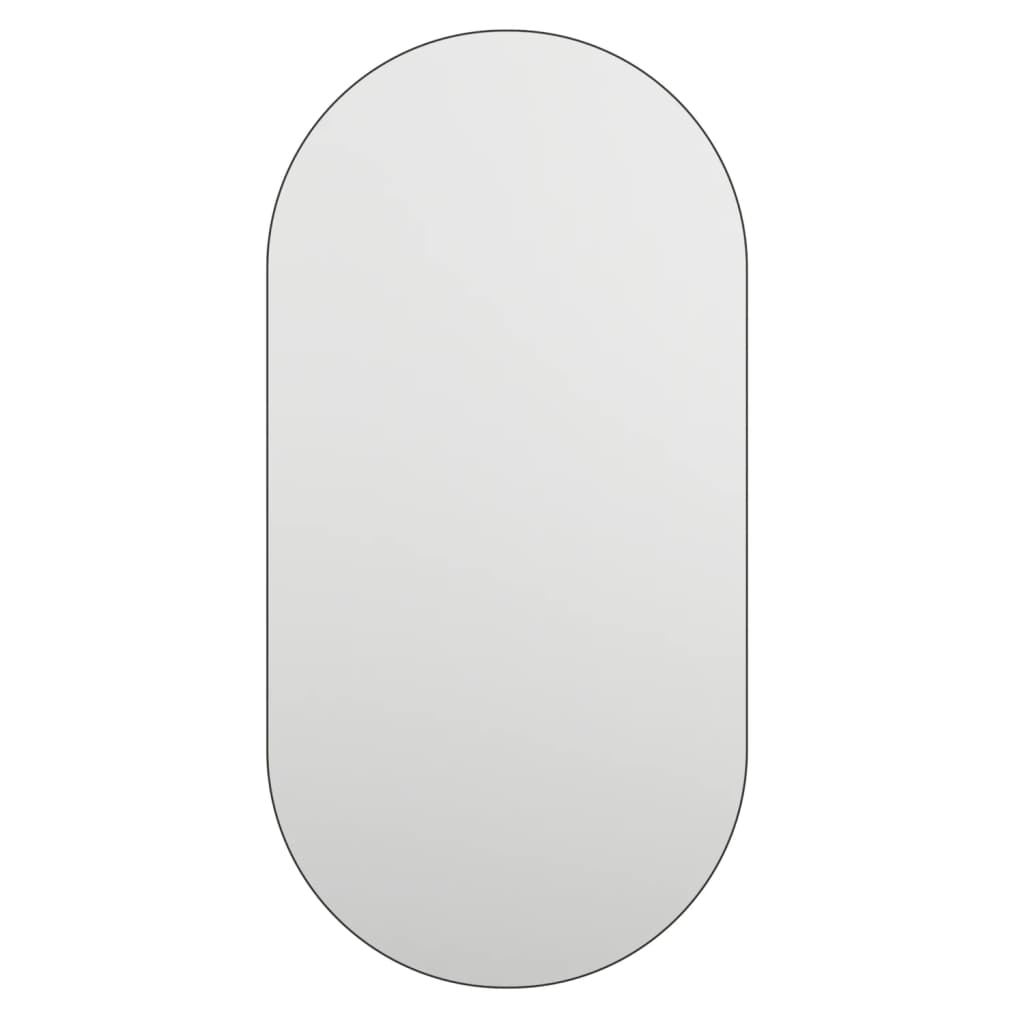 Specchio con Luci LED 40x20 cm Ovale in Vetro - homemem39