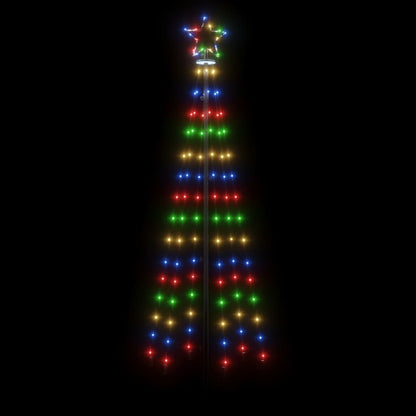 Albero di Natale a Cono Colorato 108 LED 70x180 cm - homemem39