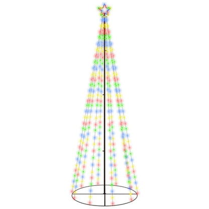 Albero di Natale a Cono Colorato 310 LED 100x300 cm - homemem39