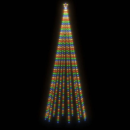 Albero di Natale a Cono Colorato 732 LED 160x500 cm - homemem39