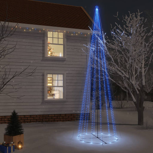 Albero di Natale a Cono Blu 1134 LED 230x800 cm - homemem39