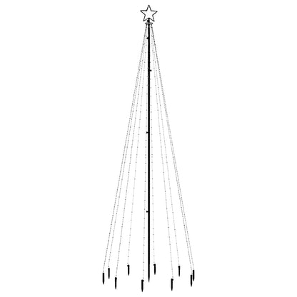 Albero di Natale con Puntale Bianco Caldo 310 LED 300 cm - homemem39