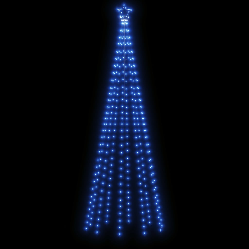 Albero di Natale con Puntale Blu 310 LED 300 cm - homemem39