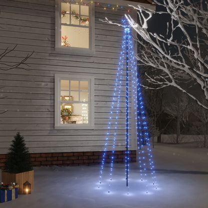 Albero di Natale con Puntale Blu 310 LED 300 cm - homemem39