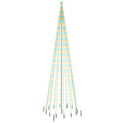 Albero di Natale con Puntale Colorato 1134 LED 800 cm - homemem39