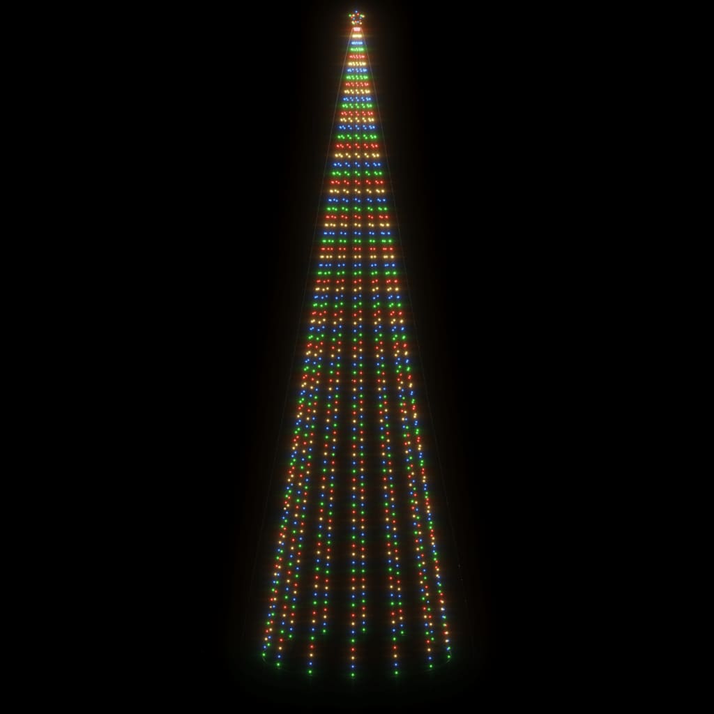 Albero di Natale con Puntale Colorato 1134 LED 800 cm - homemem39