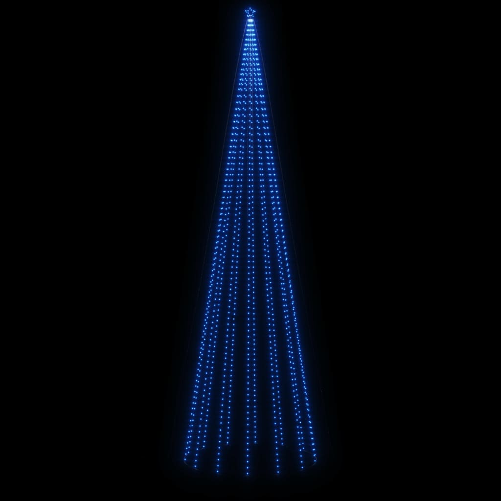 Albero di Natale con Puntale Blu 1134 LED 800 cm - homemem39