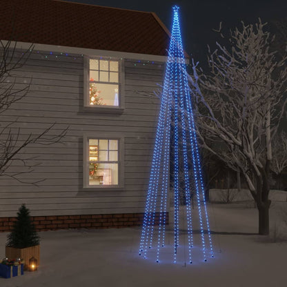 Albero di Natale con Puntale Blu 1134 LED 800 cm - homemem39