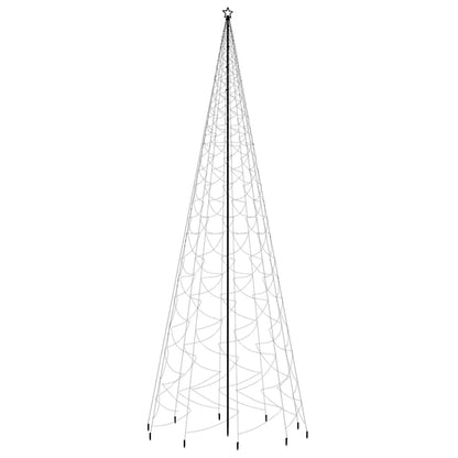 Albero di Natale con Puntale Bianco Caldo 3000 LED 800 cm - homemem39