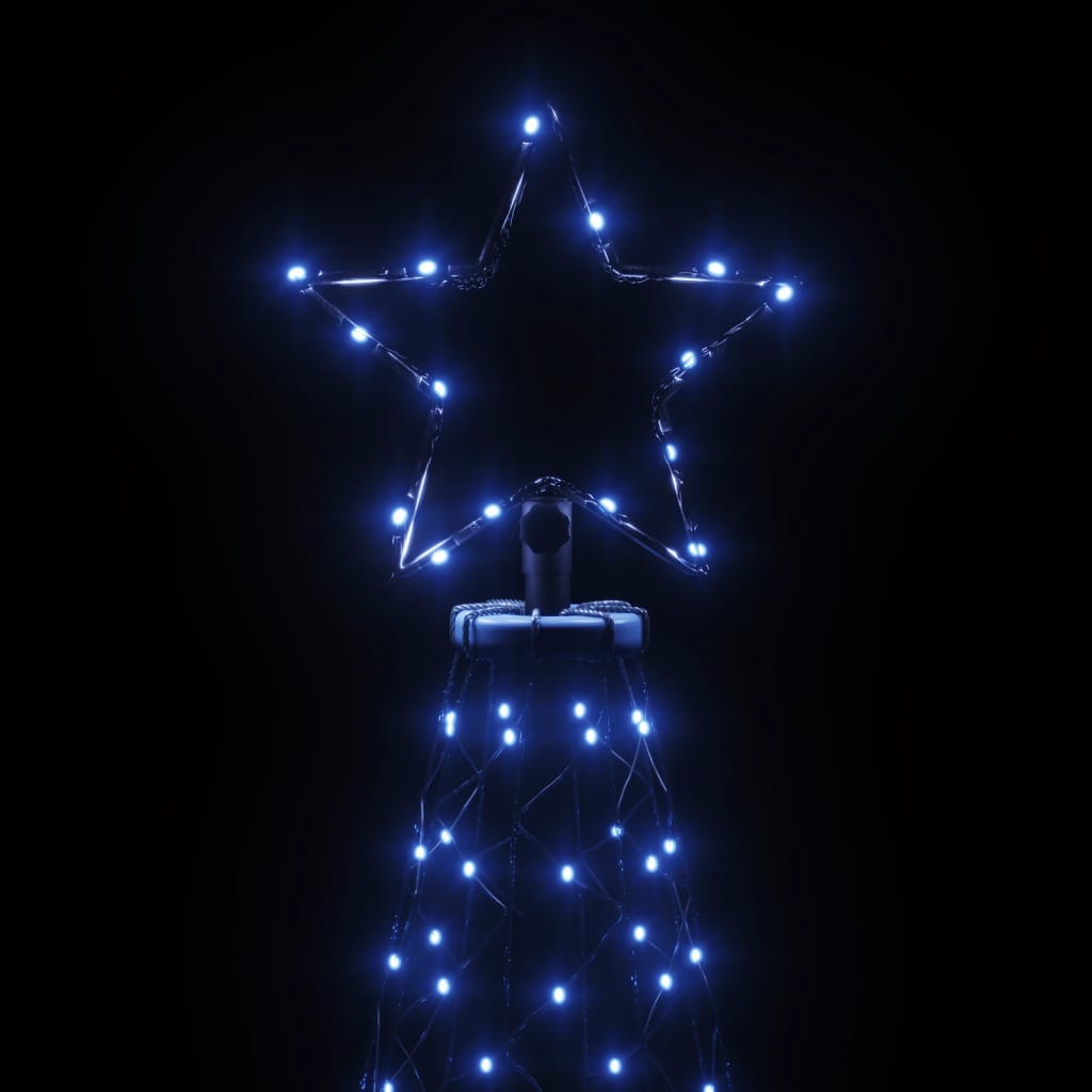 Albero di Natale con Puntale Blu 3000 LED 800 cm - homemem39