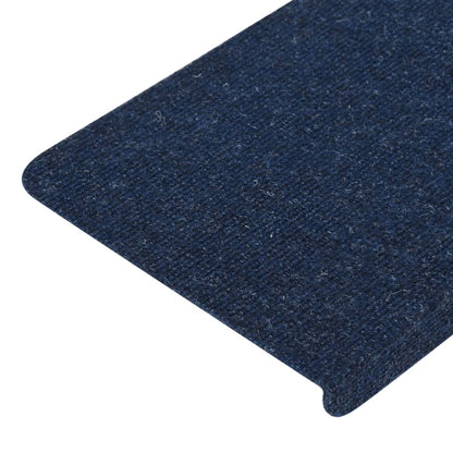 Tappetini Autoadesivi per Scale 15 pz 65x24,5x3,5 cm Blu - homemem39