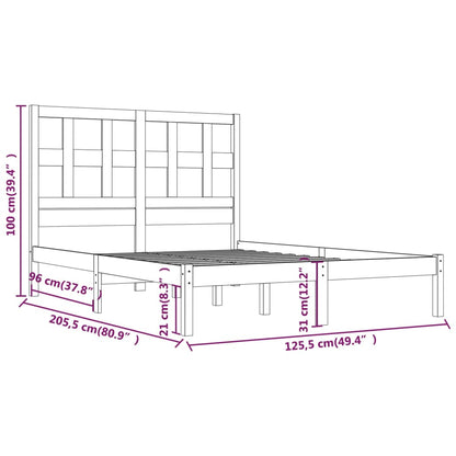 Giroletto Miele in Legno Massello di Pino 120x200 cm - homemem39