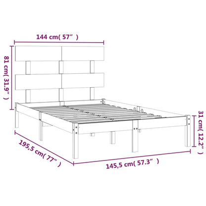 Giroletto in Legno Massello 140x190 cm - homemem39