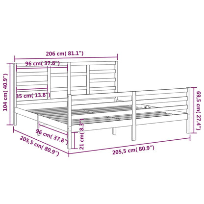 Giroletto in Legno Massello 200x200 cm - homemem39