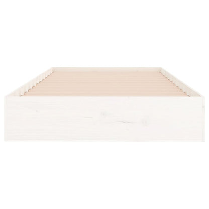 Giroletto Bianco in Legno Massello 100x200 cm - homemem39