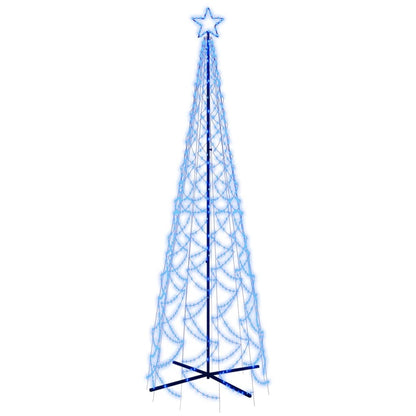 Albero di Natale a Cono Blu 500 LED 100x300 cm - homemem39