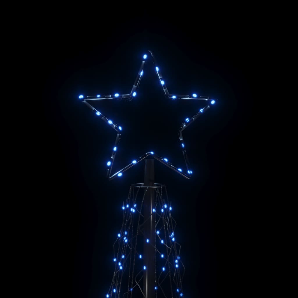Albero di Natale a Cono Blu 500 LED 100x300 cm - homemem39