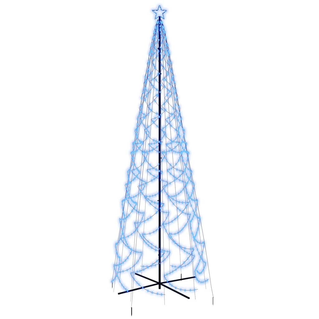 Albero di Natale a Cono Blu 1400 LED 160x500 cm - homemem39