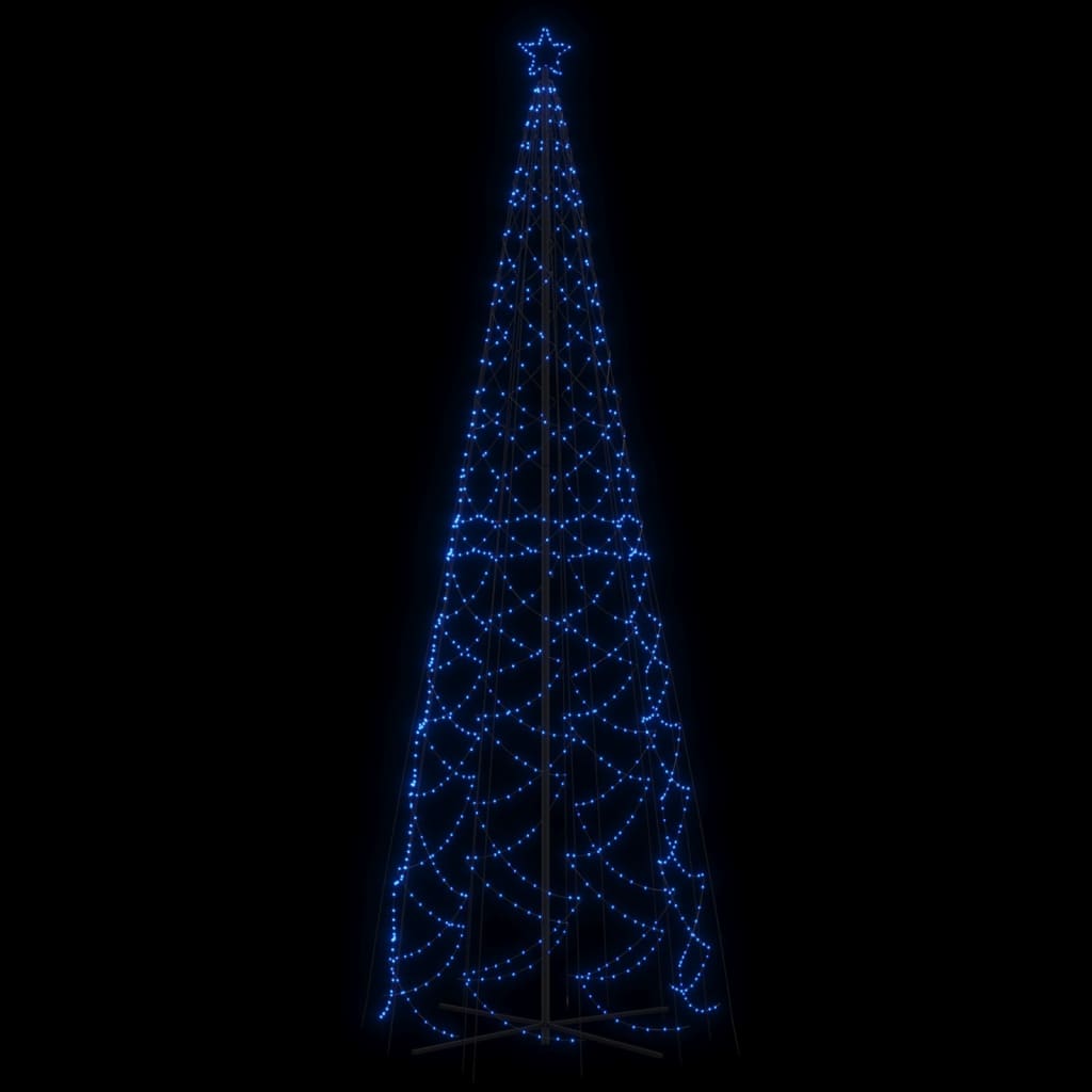 Albero di Natale a Cono Blu 1400 LED 160x500 cm - homemem39