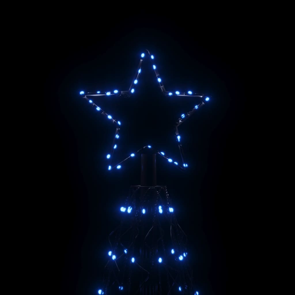 Albero di Natale a Cono Blu 1400 LED 160x500 cm - homemem39