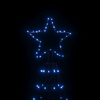 Albero di Natale a Cono Blu 1400 LED 160x500 cm - homemem39